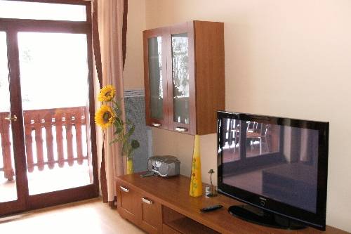 Obývačka, Apartmán Slnečnica, Bystrá