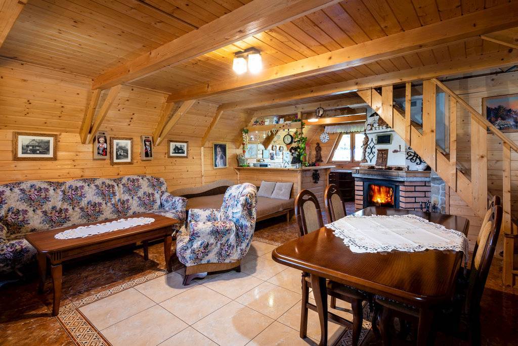 Obývačka, Chata Katka, Leštiny