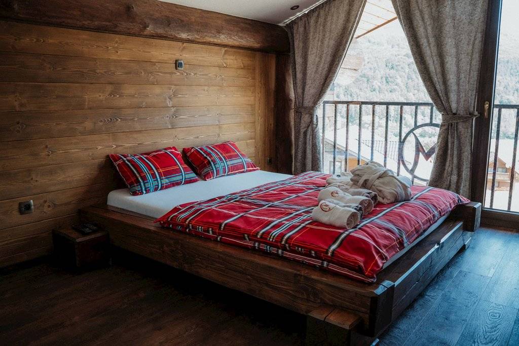 Spálňa, Mountain Chalets - Chalet U býka, Valča