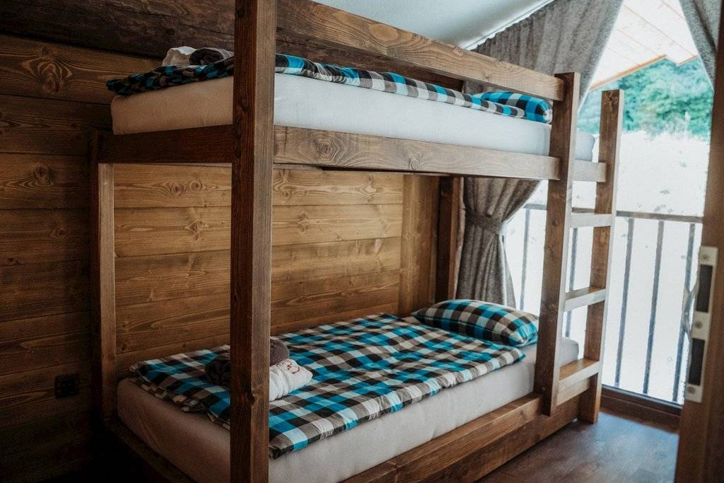 Spálňa, Mountain Chalets - Chalet u medveďa, Valča