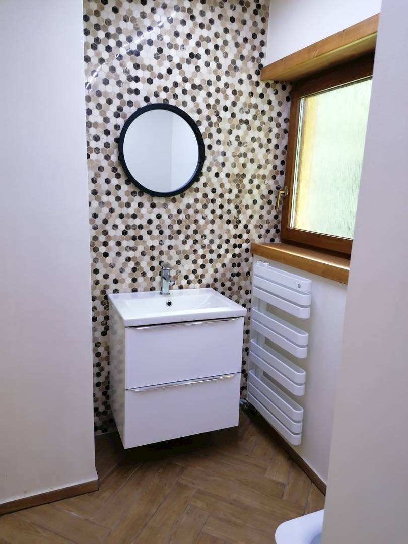 Kúpeľňa s toaletou, Drevenica Lesana, Oravská Polhora