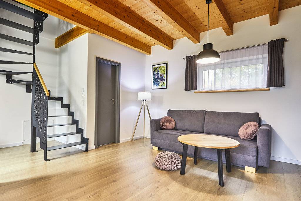 Obývačka, Apartmány LAMA, Malatíny