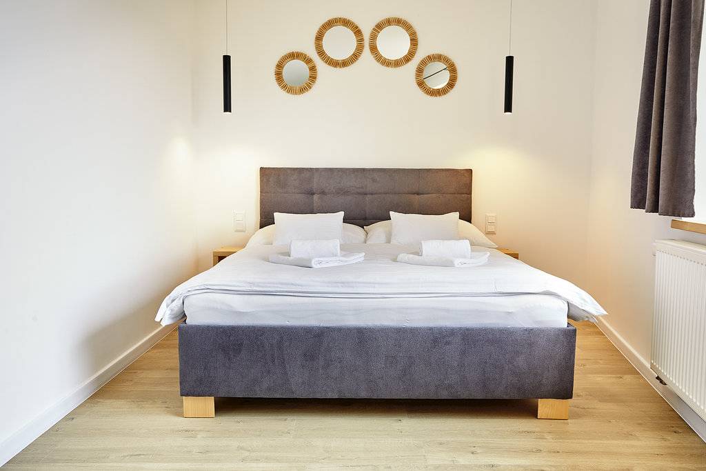 Spálňa, Apartmány LAMA, Malatíny