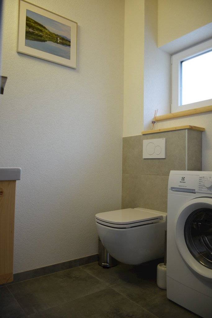 Kúpeľňa s toaletou, Apartmány LAMA, Malatíny