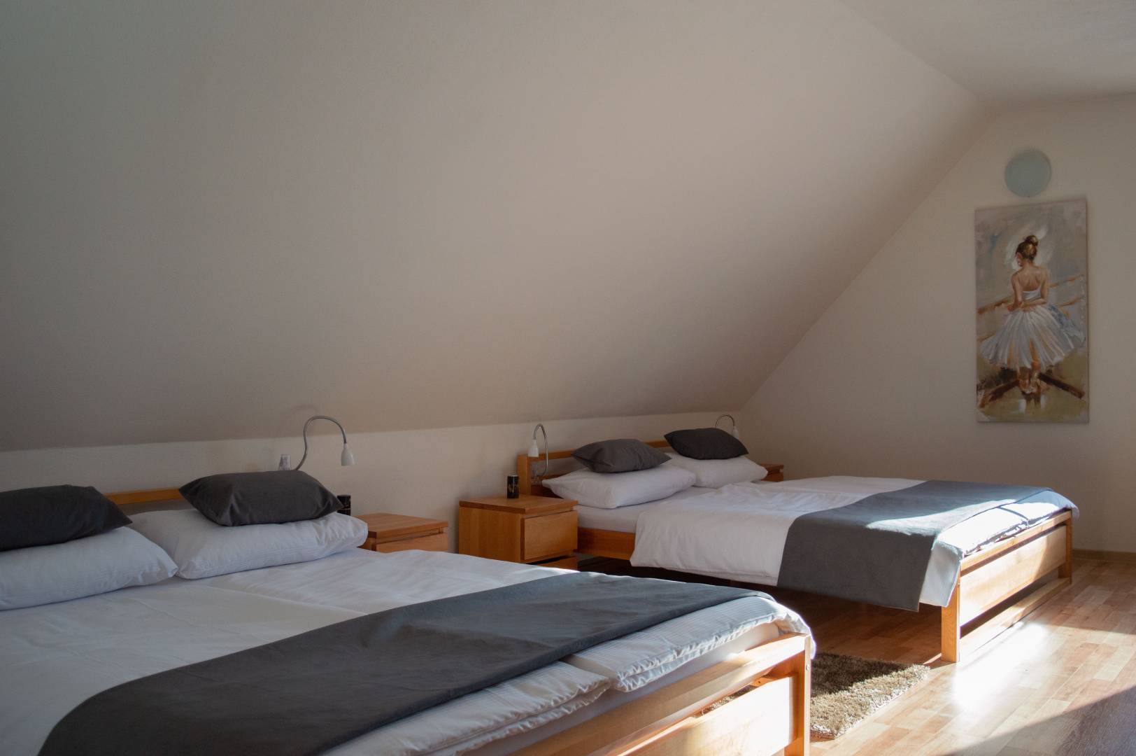 Spálňa, Chata Barbora, Uhliská