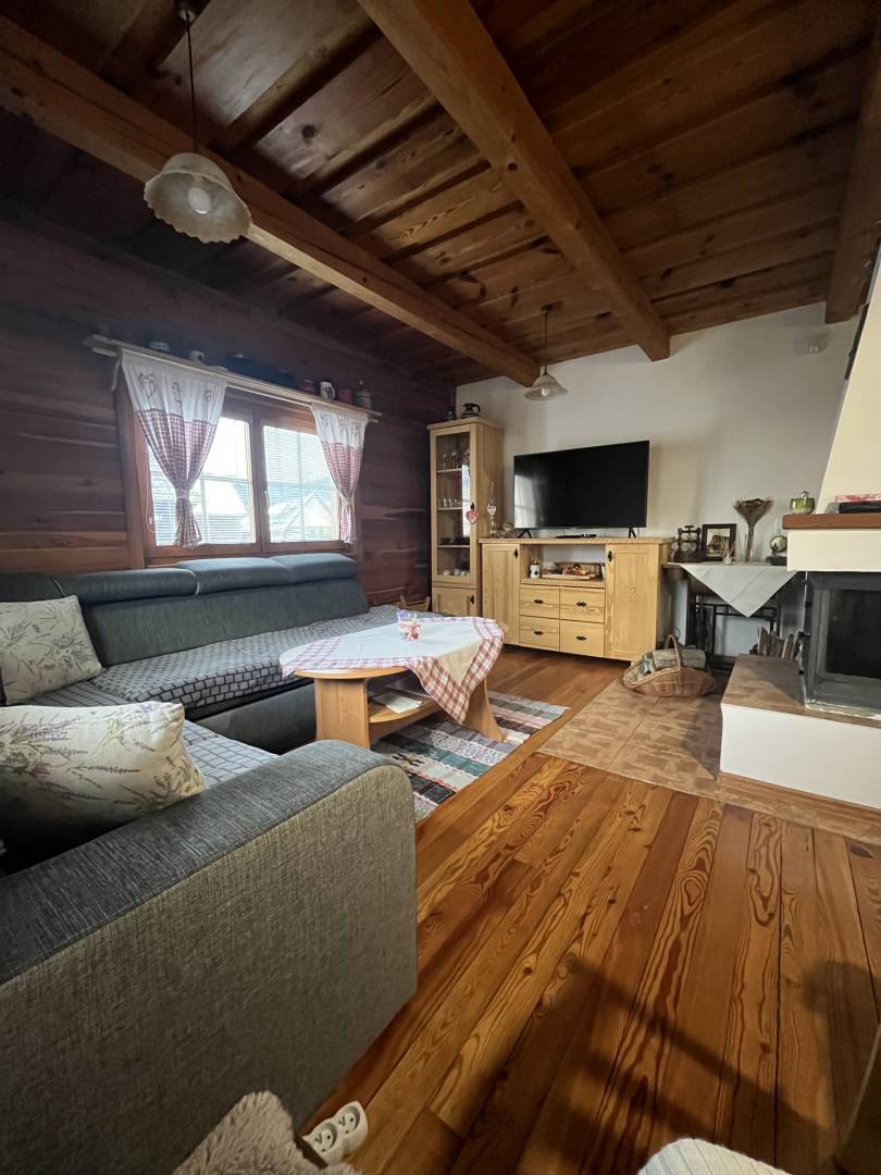 Obývačka, Drevenica Podbiel, Podbiel