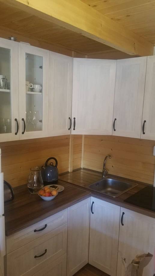 Kuchyňa, Chata Kolpachy pri štiavnickom jazere, Banský Studenec