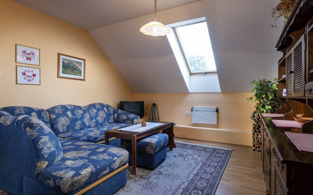 Obývačka, Chalupa Mimi, Liptovské Sliače