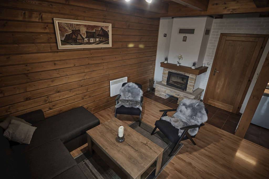 Obývačka, Chata Vŕšky, Terchová