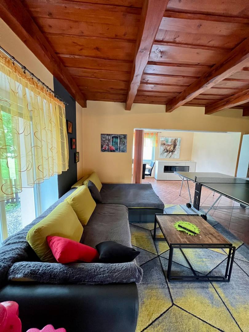 Obývačka, Dovolenkový dom Čarnica, Mlynky