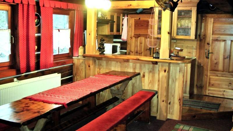 Kuchyňa, Originálna drevenica Jezersko 43, Jezersko