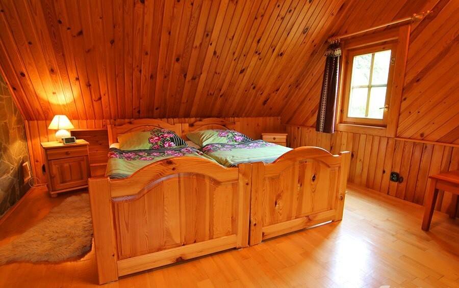 Spálňa, Drevenica Magduška, Osturňa