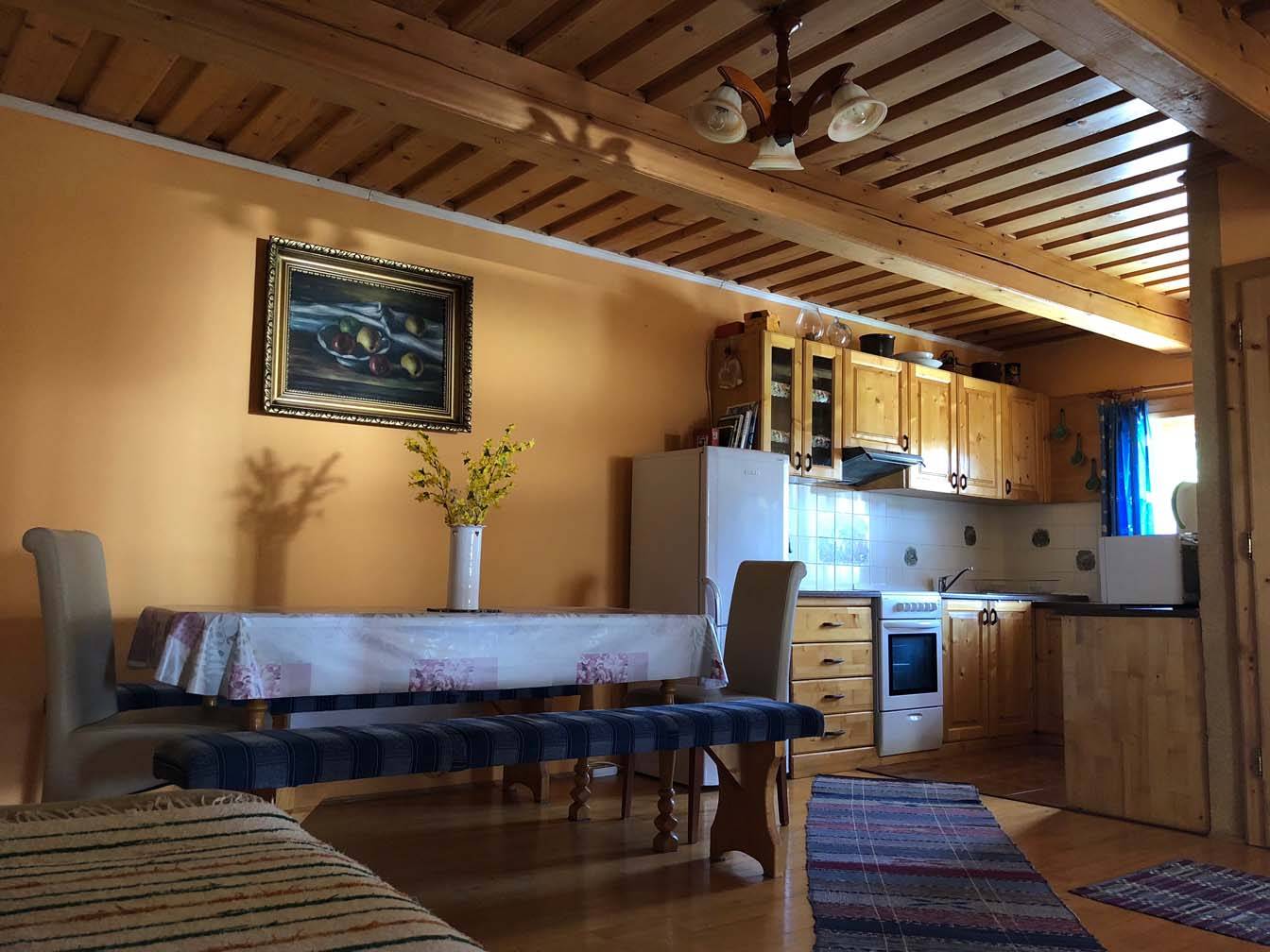 Kuchyňa, Chata uja Jana, Zázrivá