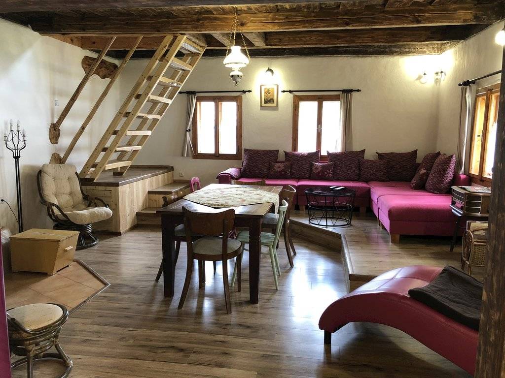 Obývačka, Ondrejova drevenica, Čičmany