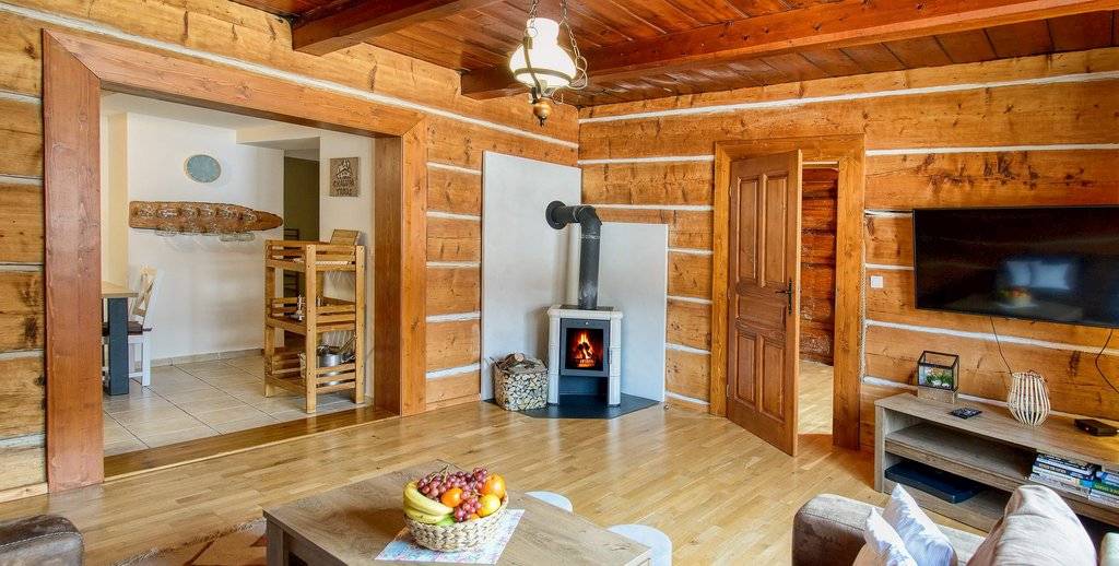 Obývačka, Chalupa Tomas, Ždiar