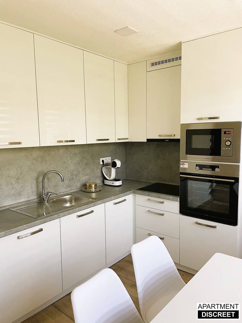 Kuchyňa, Apartmán Discreet - luxusný apartmán v srdci severného Slovenska, Kysucké Nové Mesto