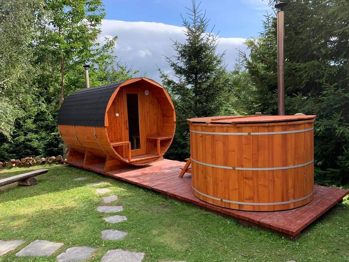 Wellness, Zrub na Briežku Krahule, Krahule