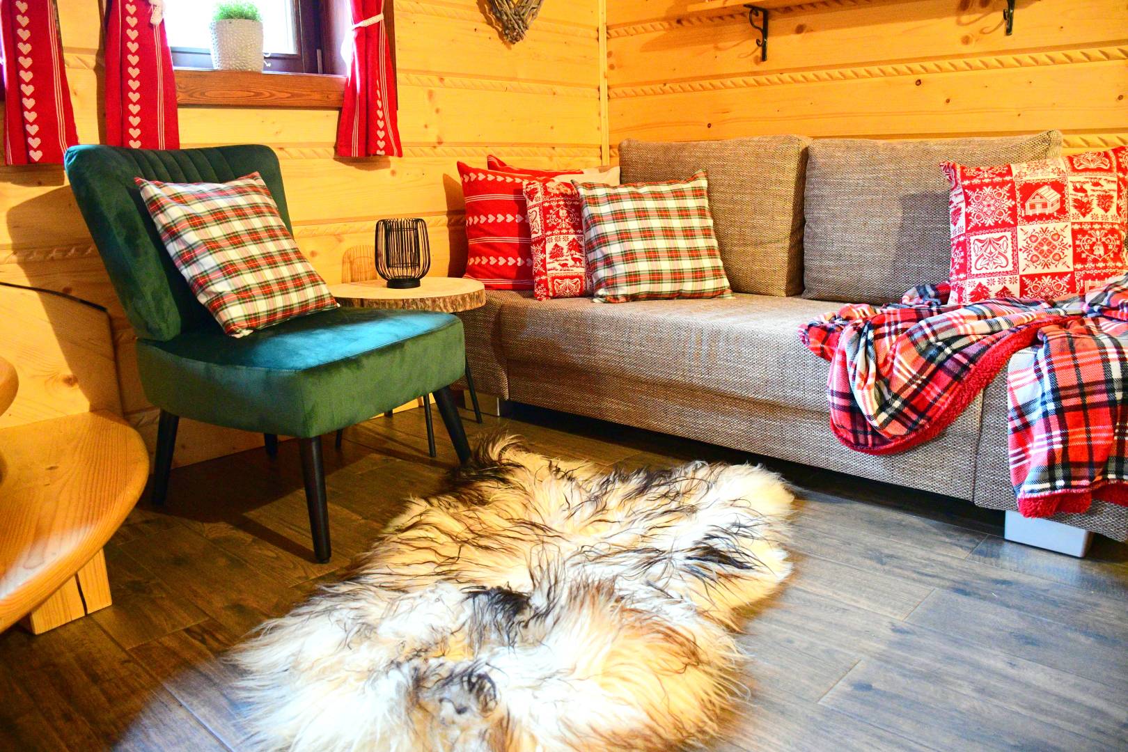 Obývačka, Chalúpka VEĎveďŠAKšak, Nižná Boca