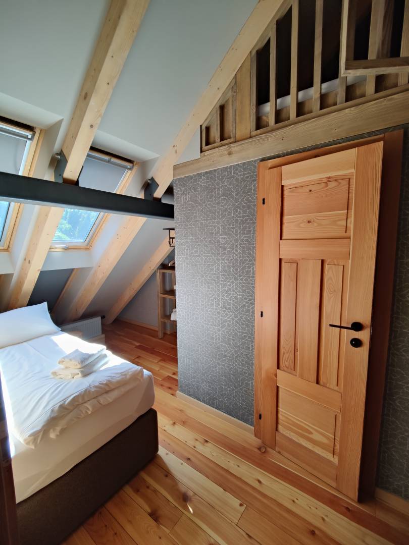 Spálňa, Chalet Salamandra, Hodruša - Hámre