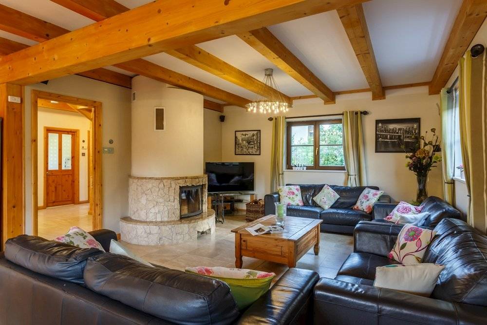 Obývačka, Chalet Le Pré, Oščadnica