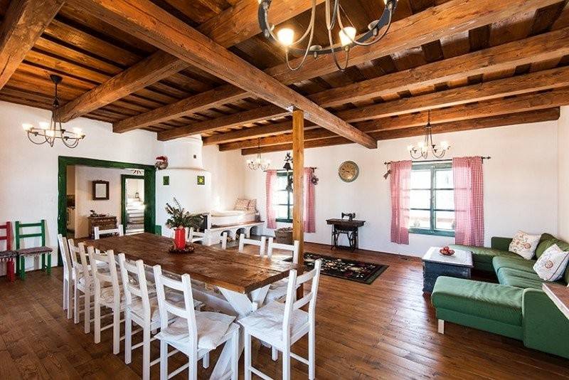 Obývačka, Chata Tri Lipy ****, Detvianska Huta