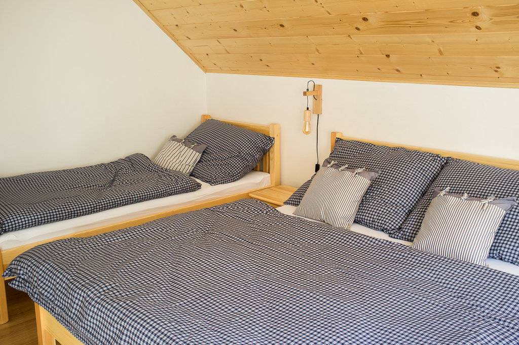 Spálňa, Chata u Saganovcov, Závažná Poruba