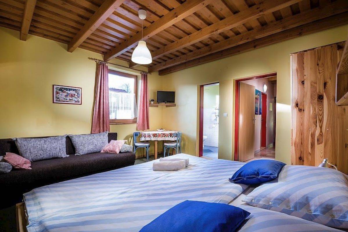 Spálňa, KAPINA - Dom Marína, Liptovská Sielnica