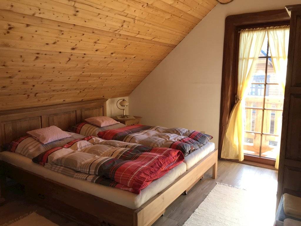 Spálňa, Zrubový rekreačný dom, Liptovský Trnovec