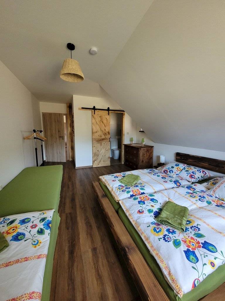 Spálňa, Vila Včielka, Kvačany