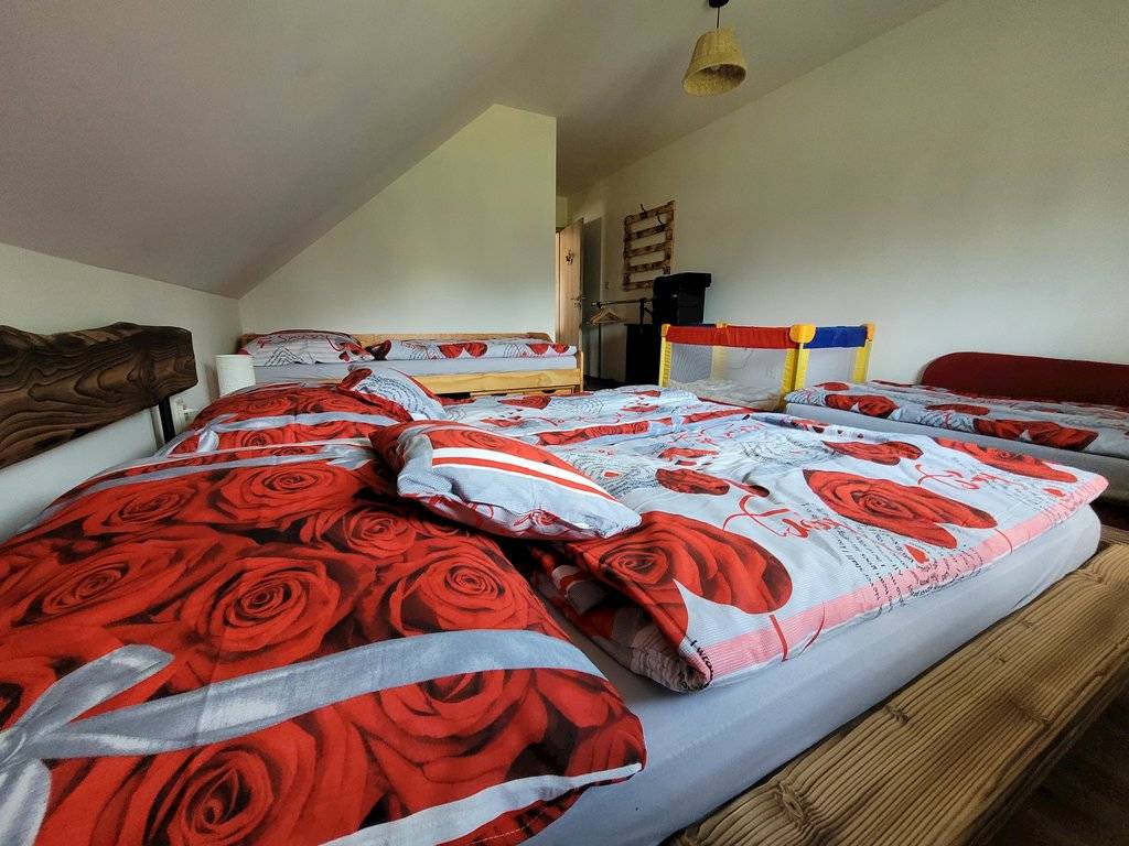 Spálňa, Vila Včielka, Kvačany