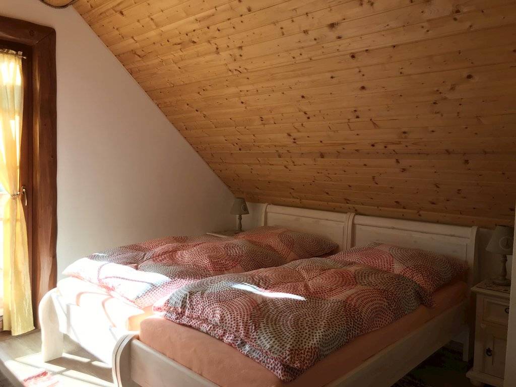 Spálňa, Zrubový rekreačný dom, Liptovský Trnovec