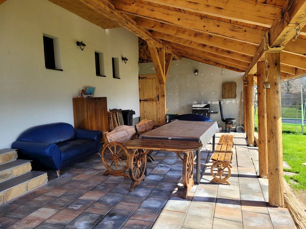 Terasa, Vila Včielka, Kvačany