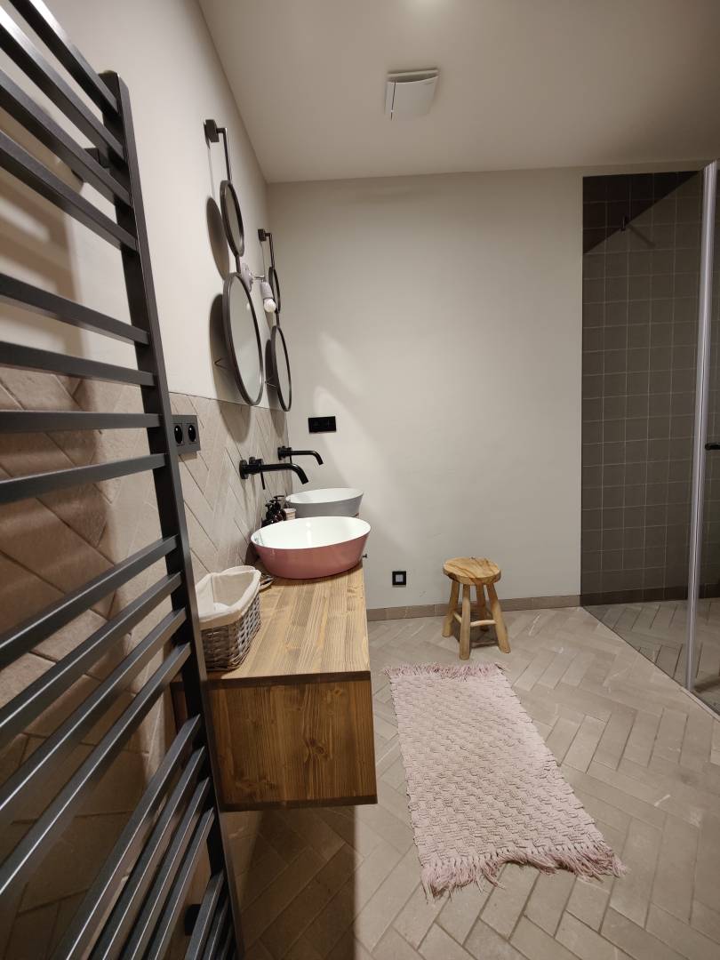 Kúpeľňa bez toalety, Chalet Salamandra, Hodruša - Hámre