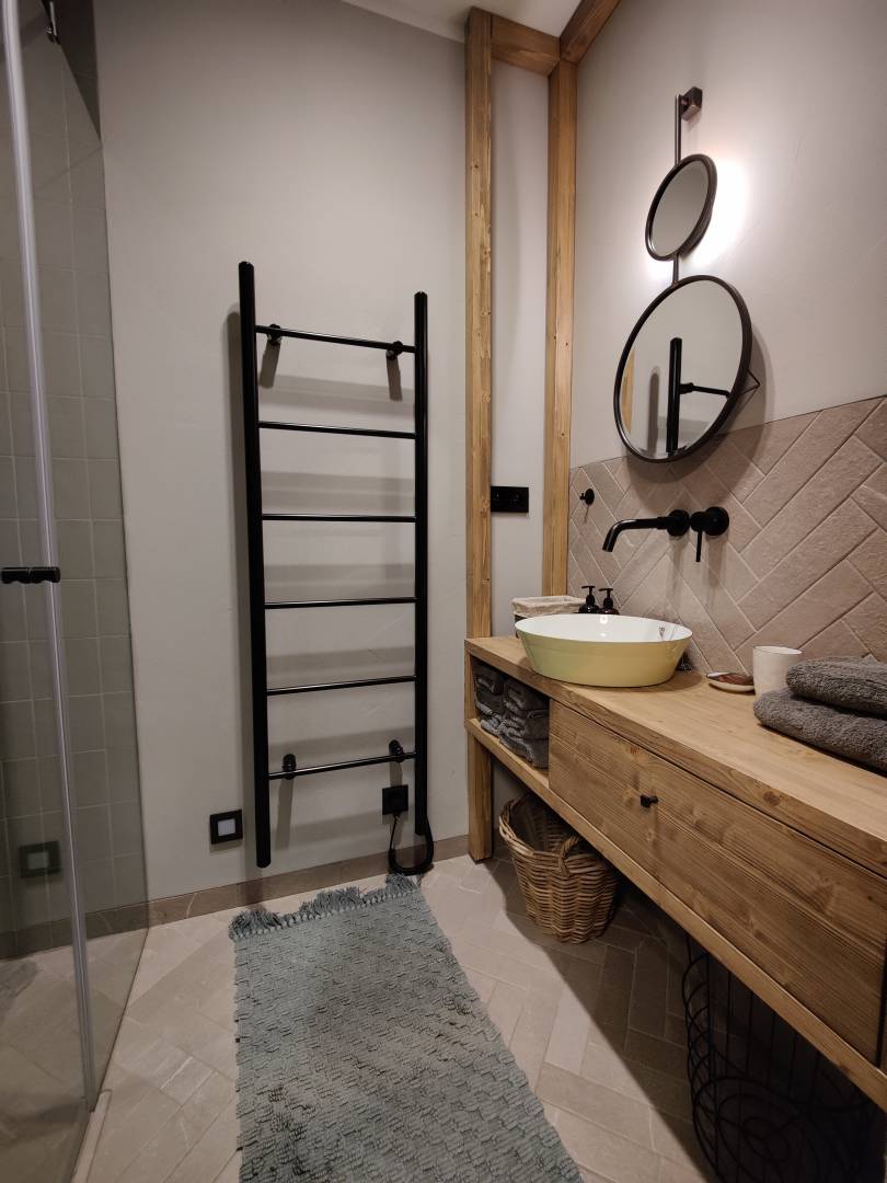 Kúpeľňa bez toalety, Chalet Salamandra, Hodruša - Hámre