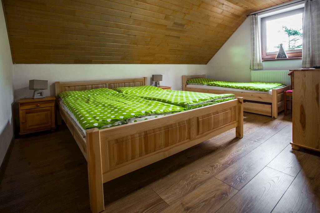 Spálňa, chata Raciborka, Oravský Podzámok