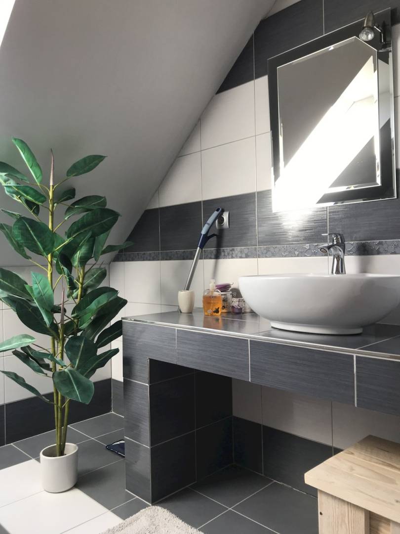 Kúpeľňa s toaletou, Zrubový rekreačný dom, Liptovský Trnovec