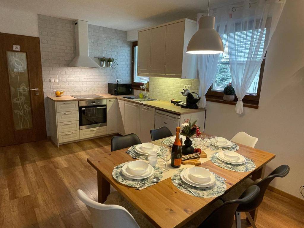 Kuchyňa, Chalet Jayata, Stará Lesná