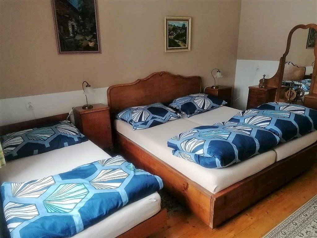 Spálňa, Chalupa pri splave, Staré Hamry