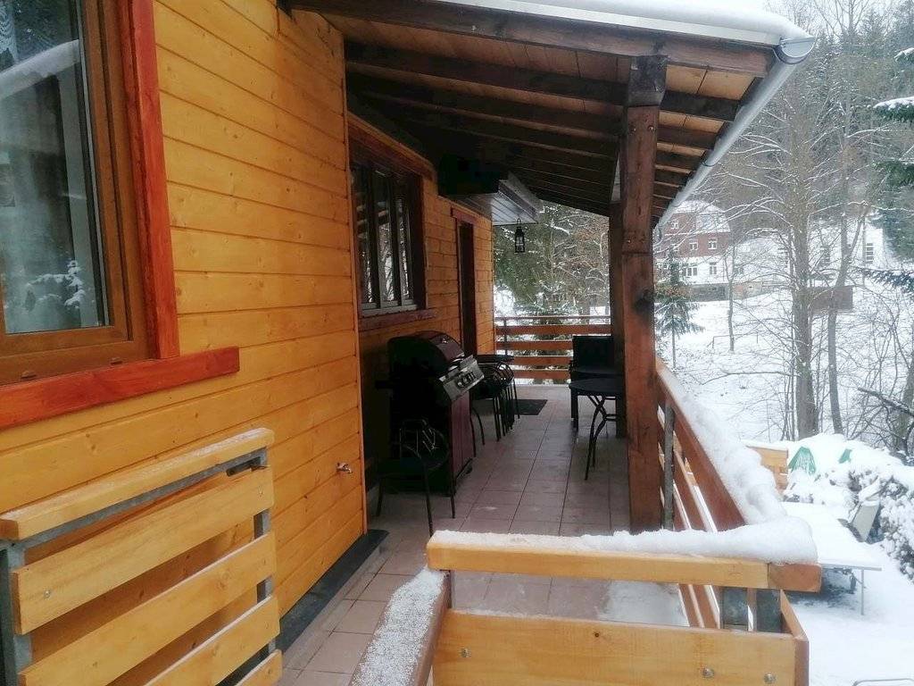 Terasa, Chalupa pri splave, Staré Hamry