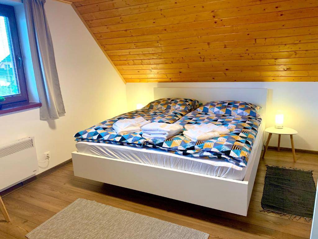 Spálňa, Domček & SAUNA garden, Stará Lesná