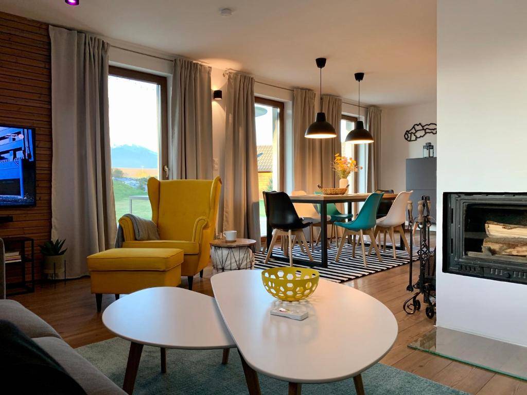 Obývačka, Domček & SAUNA garden, Stará Lesná