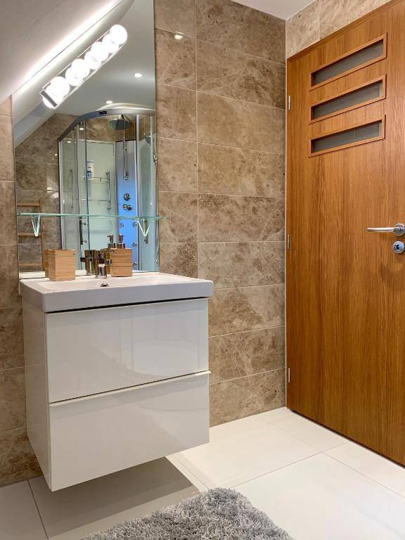 Kúpeľňa s toaletou, Domček & SAUNA garden, Stará Lesná