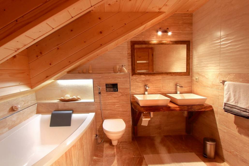 Kúpeľňa s toaletou, Chata Staškov, Staškov