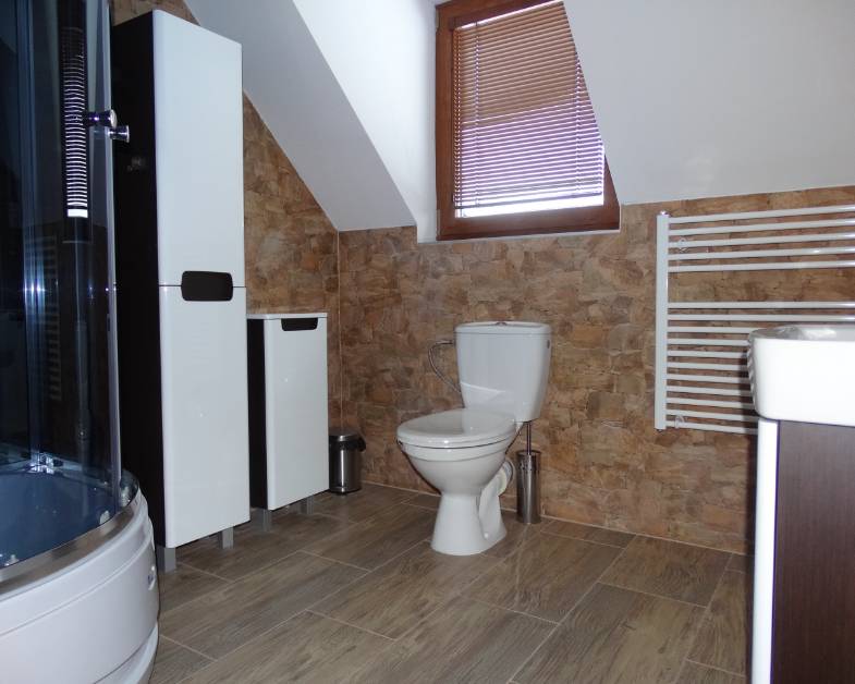 Kúpeľňa s toaletou, Holiday house SABALA 1, Stará Lesná