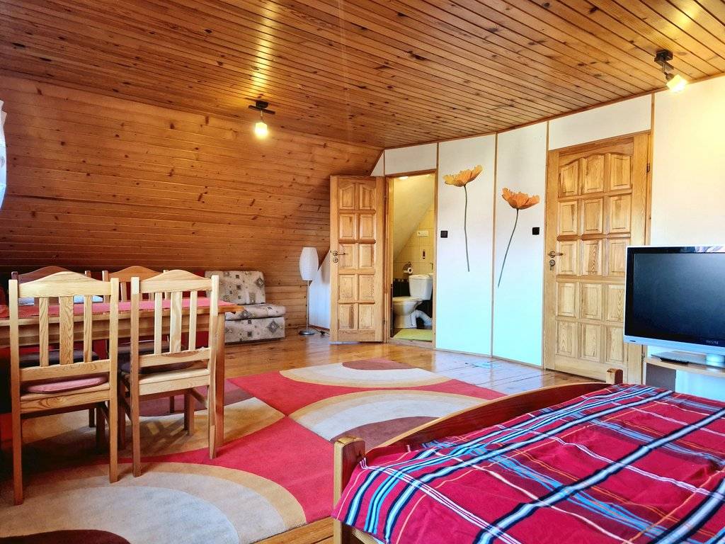 Spálňa, Rodinná chata Hybe, Hybe