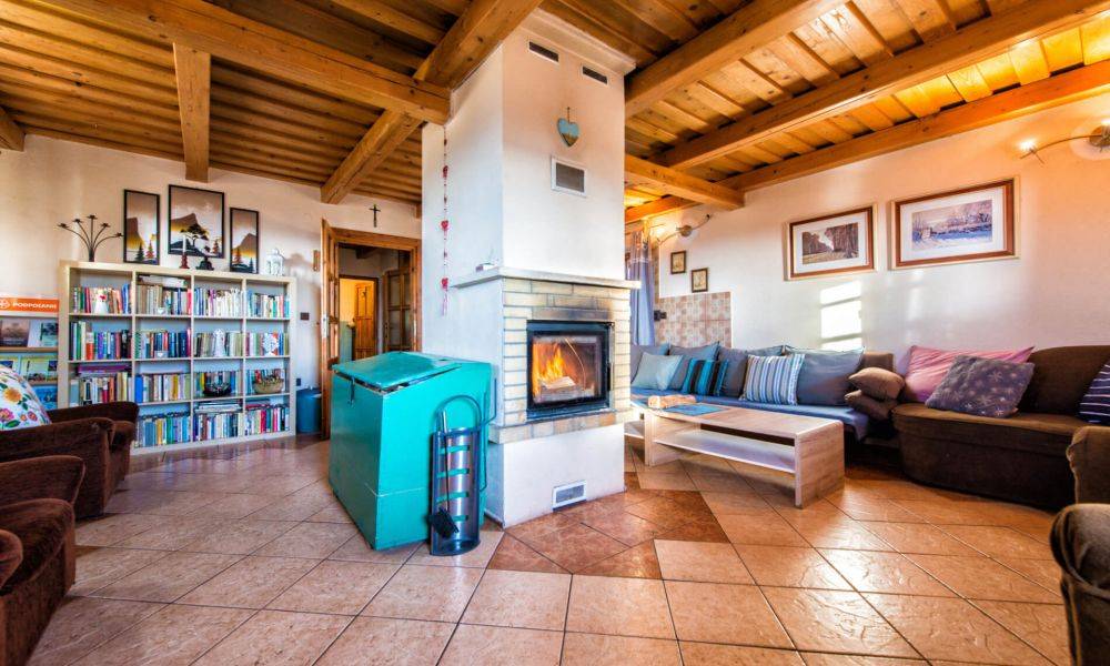 Obývačka, Chata Jasienka, Detvianska Huta