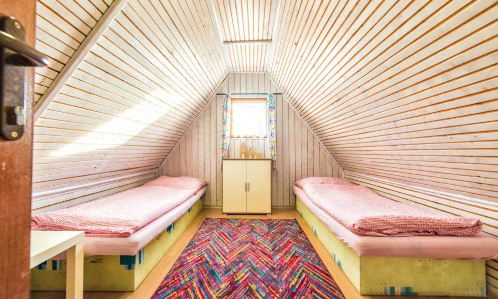 Spálňa, Chata Jasienka, Detvianska Huta