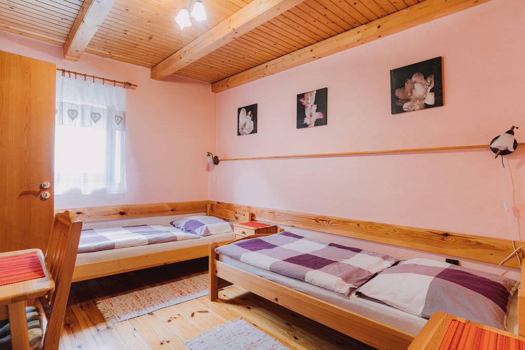 Spálňa, Rodinná chata Hybe, Hybe