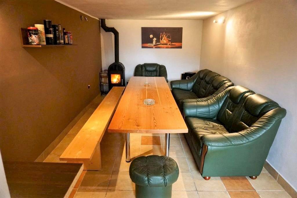 Obývačka, Rodinná chata Hybe, Hybe