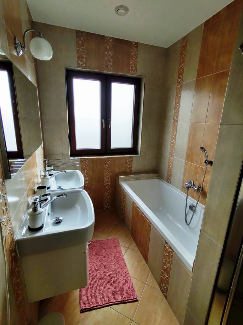 Kúpeľňa s toaletou, Rekreačný dom SPOLIKO, Podhájska